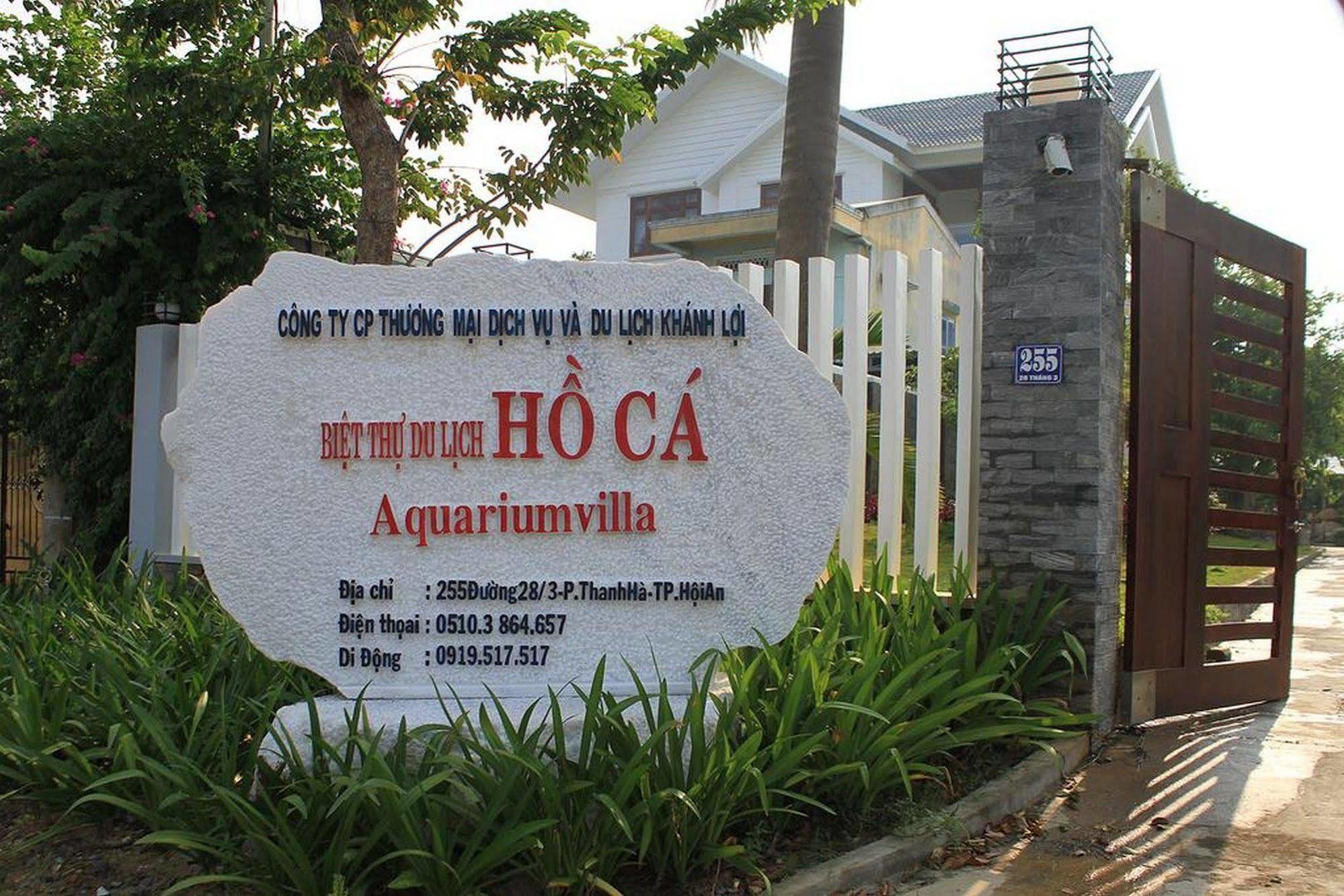 Aquarium Villa ฮอยอัน ภายนอก รูปภาพ